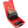 L114303 M3-M12 HSS-E 14PCSP/PT TAP & DRILL SET thumbnail-0