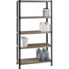 1980x900x450mm S/DUTY SHELVING BAY, 5 SHELF BL/GY thumbnail-0