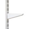 320mm WHITE BRACKET(SINGLE)TWINSLOT SHELVING thumbnail-1