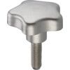 GN5334-40-M8-20 STAR KNOB; ST/STEEL; THREADED BOLT thumbnail-1