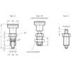 GN617-10-AK INDEXING PLUNGER; STEEL thumbnail-0