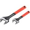 8"/12" SOFT GRIP PHOSPHATE FINISH ADJ. WRENCH SET thumbnail-0