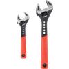 8"/12" SOFT GRIP PHOSPHATE FINISH ADJ. WRENCH SET thumbnail-1