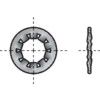 M16 BELSŐ ELMOZDULÁSGÁTLÓ ALÁTÉT-A2 INOX DIN 6797J thumbnail-1