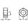 M10 HEX NUT BRASS Cu2/Cu3 thumbnail-3