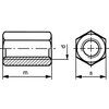 M16 X 48MM MENETESSZÁR ÖSSZEKÖTŐ thumbnail-2