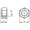 M30 NYLOC ANYA TYPE-T DIN985 thumbnail-3