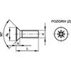 M6x25 POZI CSK SCREW BZP (GR-4.8) thumbnail-2