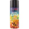 1100 SUPERSPRAY BLACK GLOSS 400ml AEROSOL thumbnail-0