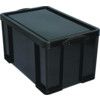 REALLY USEFUL 84LTR RECYCLED BOX BLACK thumbnail-0