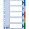 A4 MULTI-COLOURED PP DIVIDER SET 5 TAB thumbnail-0