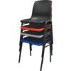 POLYPROPYLENE H/D STACKING CHAIRBLUE thumbnail-1