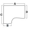 SATELLITE 1600mm RH PANELEND CRESCENT DESK BEECH thumbnail-2