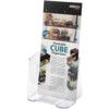 1/3 A4 CLEAR WALL LITERATURE HOLDER thumbnail-0