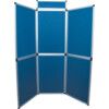 6 PANEL DISPLAY BOARDS BLUE thumbnail-1