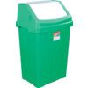 50LTR SWING TOP BIN GREEN thumbnail-0