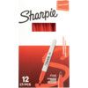 SHARPIE FINE PERMANENT MARKER RED (PK-12) thumbnail-2