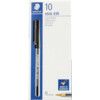 430 BALLPOINT STICK PEN MEDIUM BLACK (PK-10) thumbnail-2