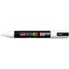 POSCA MARKER MEDIUM BULLET TIP PC-5M - WHITE thumbnail-0