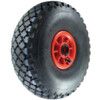 PNEUMATIC TYRE POLY CTR405mm-20mmB WHEEL R/BRG thumbnail-0