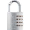 145/40 SILVER C ALUMINIUMCOMBINATION PADLOCK thumbnail-0