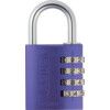 145/40 VIOLET C ALUMINIUMCOMBINATION PADLOCK thumbnail-0