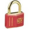 T84MB/40KA 8404 RED LOCK-OFF BRASS PADLOCK thumbnail-0