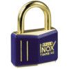 T84MB/40KA 8406 BLUE LOCK-OFF BRASS PADLOCK thumbnail-0