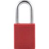 051339 SAFETY PADLOCK KEYED DIFFERENTLY RED thumbnail-1