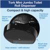 555008 TORK BLACK MINI JUMBO ROLL DISPENSER thumbnail-1