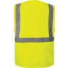 HI-VIS LÁTHATÓSÁGI ÜGYVEZETŐ KABÁT  (EN20471)SÁRGA - 4XL thumbnail-1