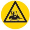 FLOOR MARKER 430mm DIA. FORKLIFT AREA SYMBOL thumbnail-0