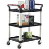 PROPLAZ 750x460x980mm TROLLEY 3SHELF thumbnail-0