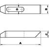 CK200160 150X38X22MM M16 LÉPCSŐS SZORÍTÓ thumbnail-1