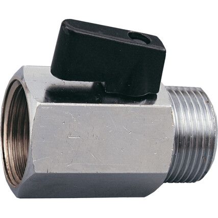 1/4" NPT FÉM GOLYÓSSZELEP 1/4" FURATTAL