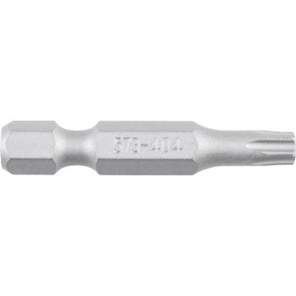 TX25 X 38MM TORX CSAVARHÚZÓ BIT 1/4" KÖZVETLEN MEGHAJTÓVAL