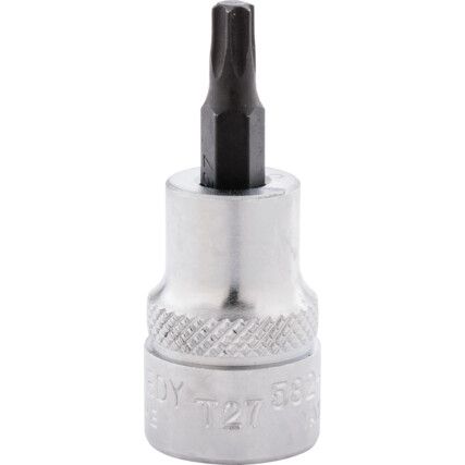 T27 TORX FELTŰZHETŐ CSAVARBEHAJTÓ 3/8" MEGHAJTÓVAL