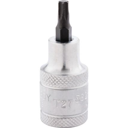 T27 X 55MM TORX FELTŰZHETŐ CSAVARBEHAJTÓ 1/2" MEGHAJTÓVAL