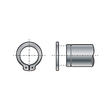 13MM DIN 471 BIZTOSÍTÓ GYŰRŰK - KÜLSŐ (PACK 50)