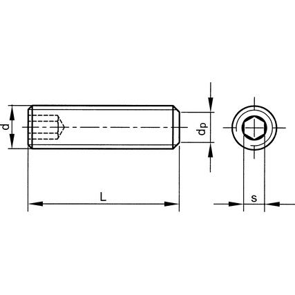 M12X25 BKNY HERNYÓCSAVAR(GR-45H) (14.9)