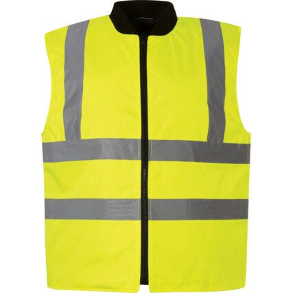 HI-VIZ KIFORDÍTHATÓ TESTMELEGÍTŐ (EN471) SÁRGA S