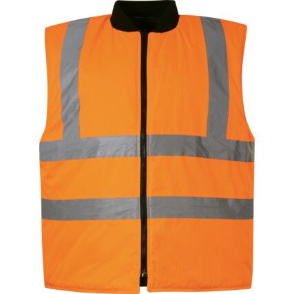 HI-VIZ KIFORDÍTHATÓ TESTMELEGÍTŐ (EN20471) NARANCS - L